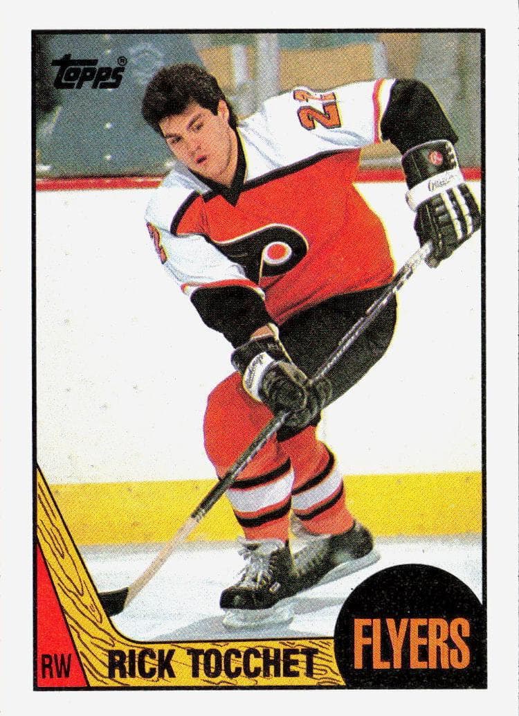 Rick Tocchet trading card