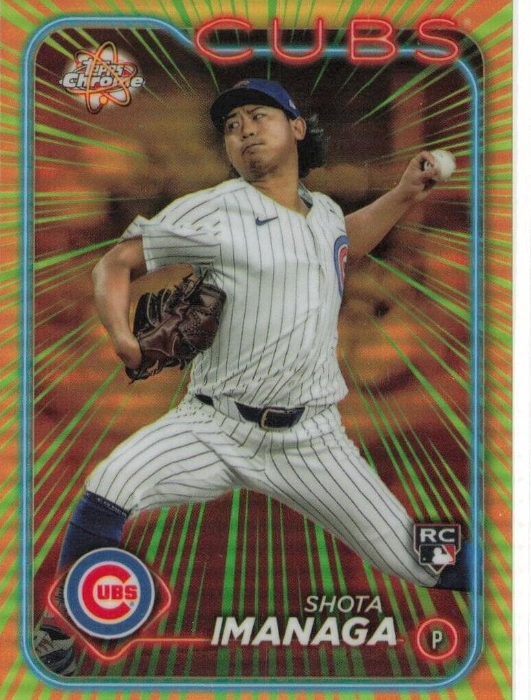 Shota Imanaga 2024 topps Topps Chrome Update