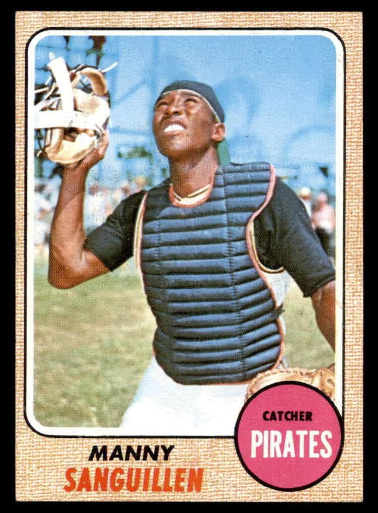 Manny Sanguillen 1968 topps Topps