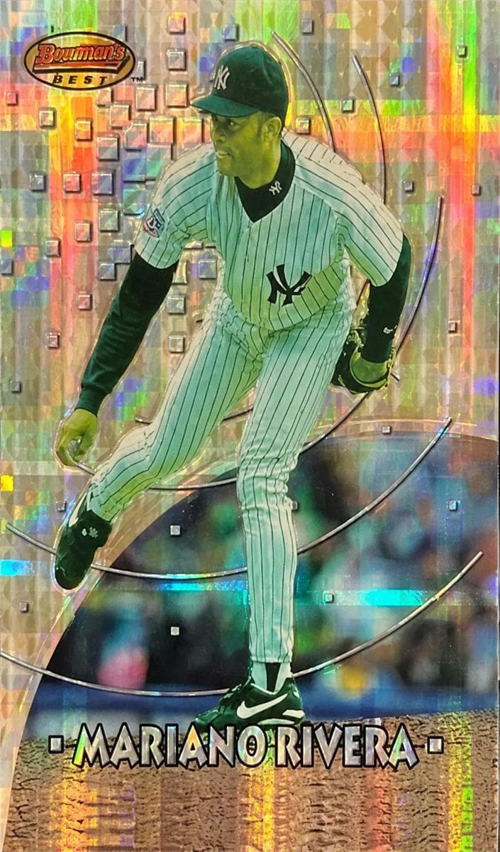 Mariano Rivera 1997 bowman Bowman's Best