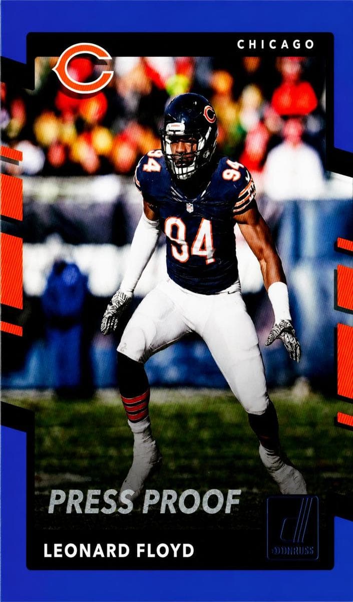 Leonard Floyd 2017 panini Panini Plates & Patches