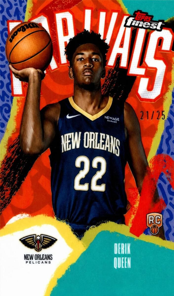 Derik Queen 2025 topps Topps Finest