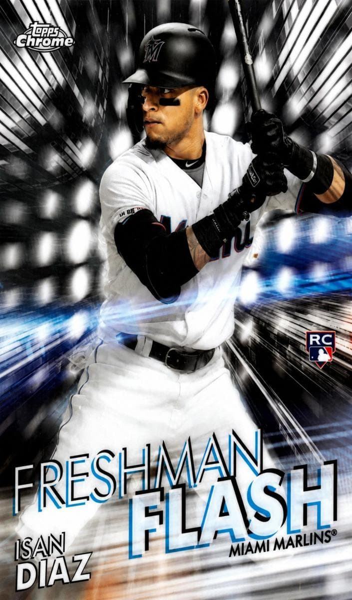 Isan Diaz 2020 topps