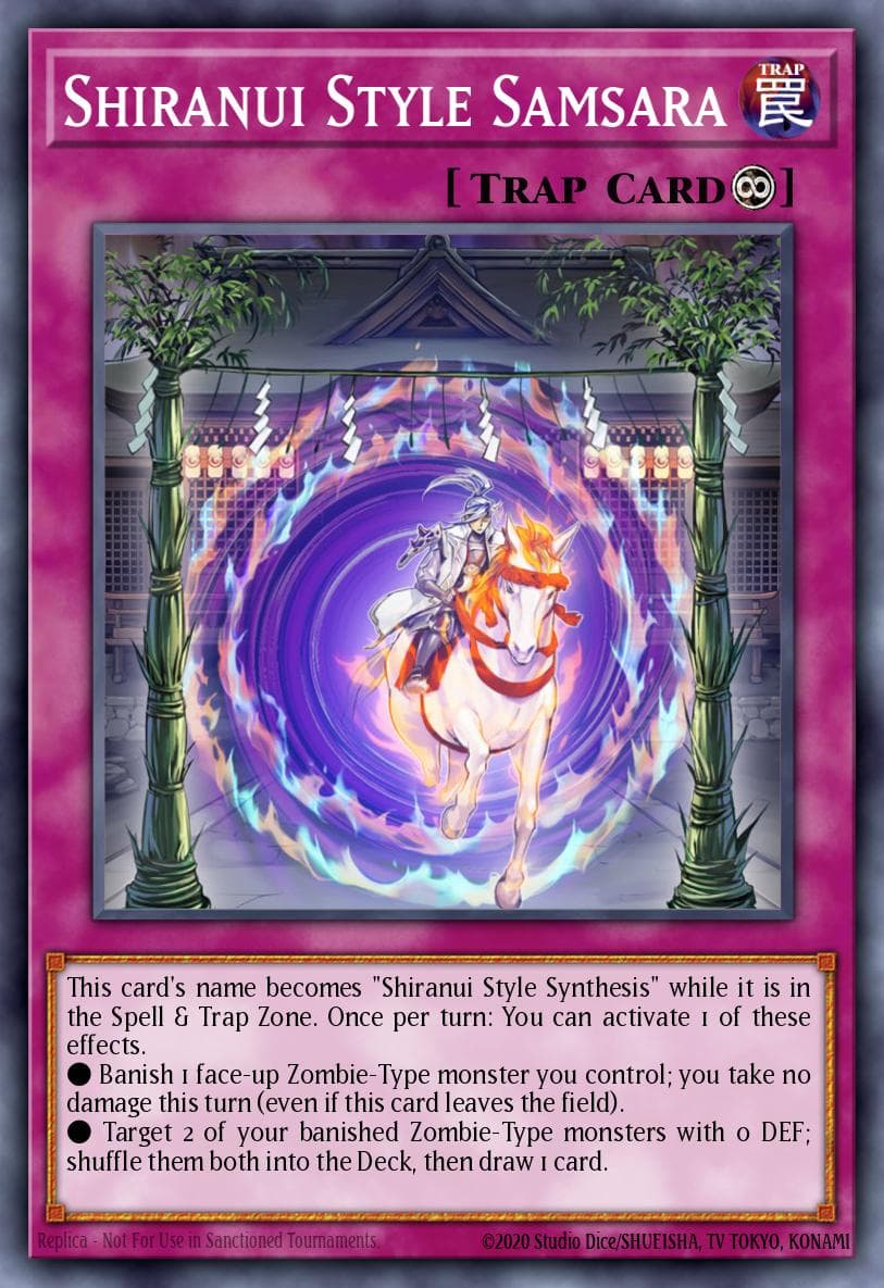 Shiranui Style Samsara 2017 Yu-Gi-Oh! Raging Tempest