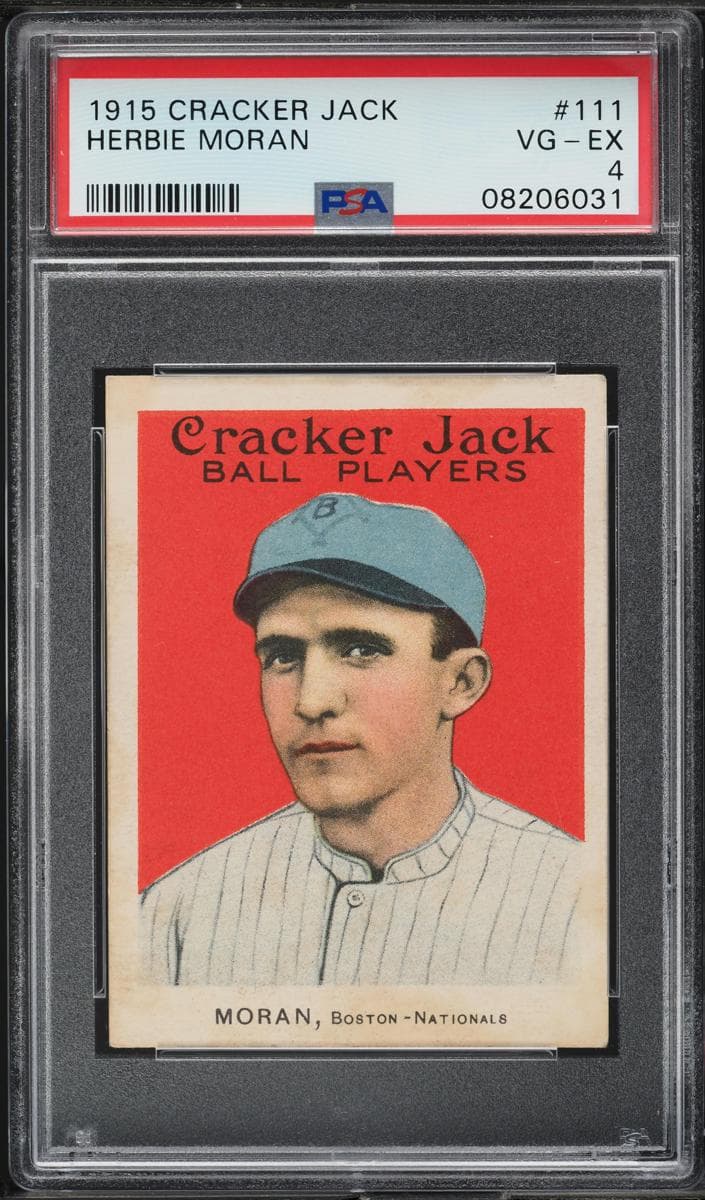 Herbie Moran 1915 unknown Cracker Jack
