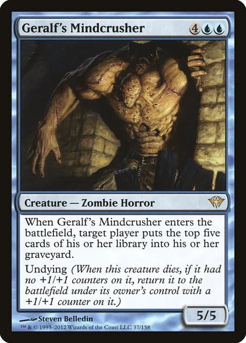 Geralf's Mindcrusher 2012 Magic: The Gathering Dark Ascension