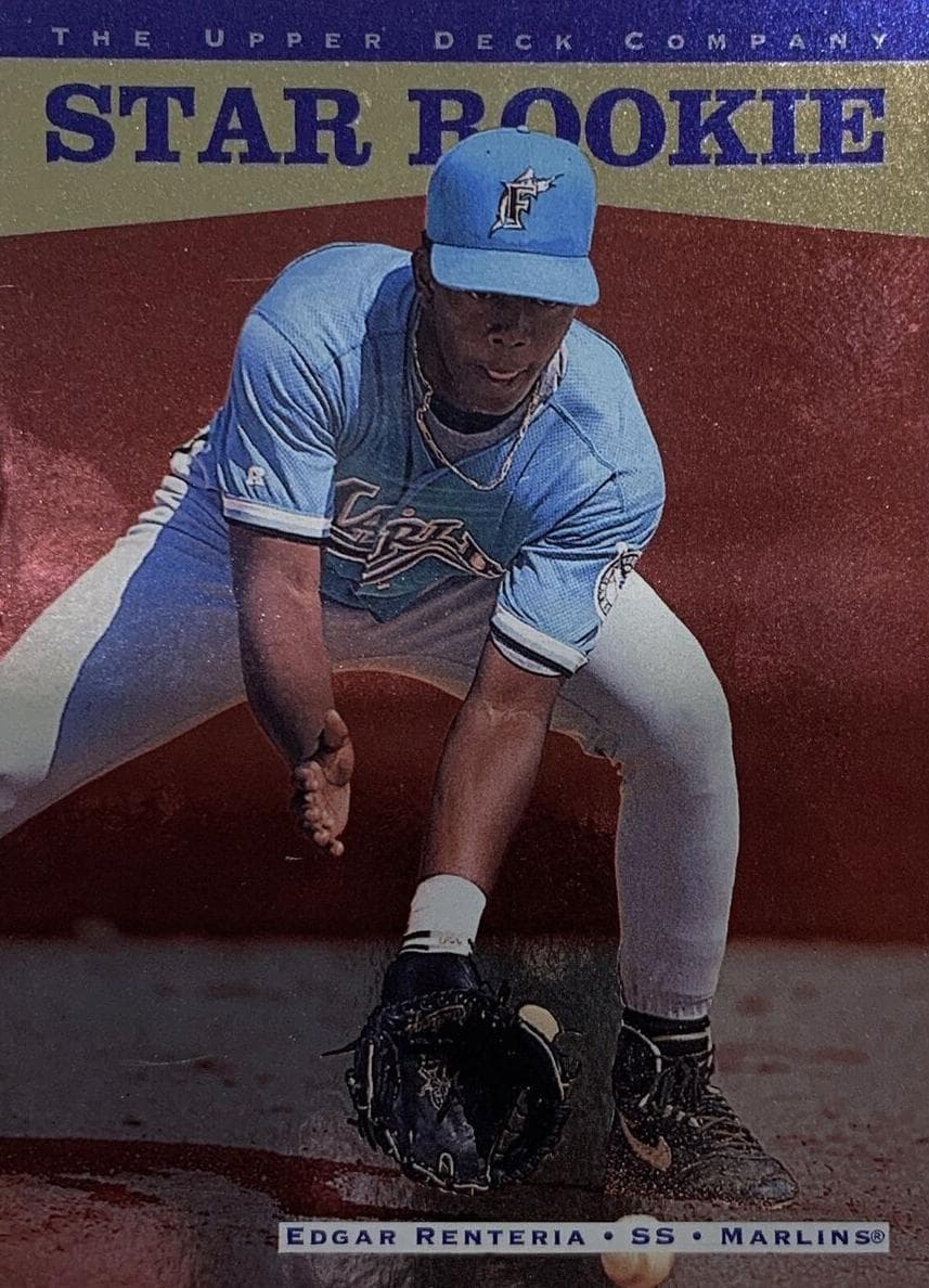 Edgar Renteria 1996 upper-deck Upper Deck
