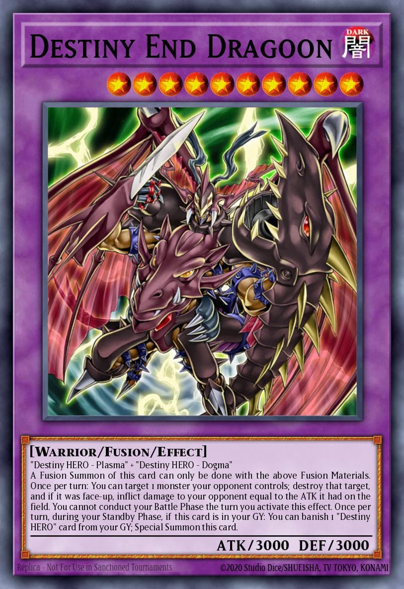 Destiny End Dragoon #DESO-EN013
