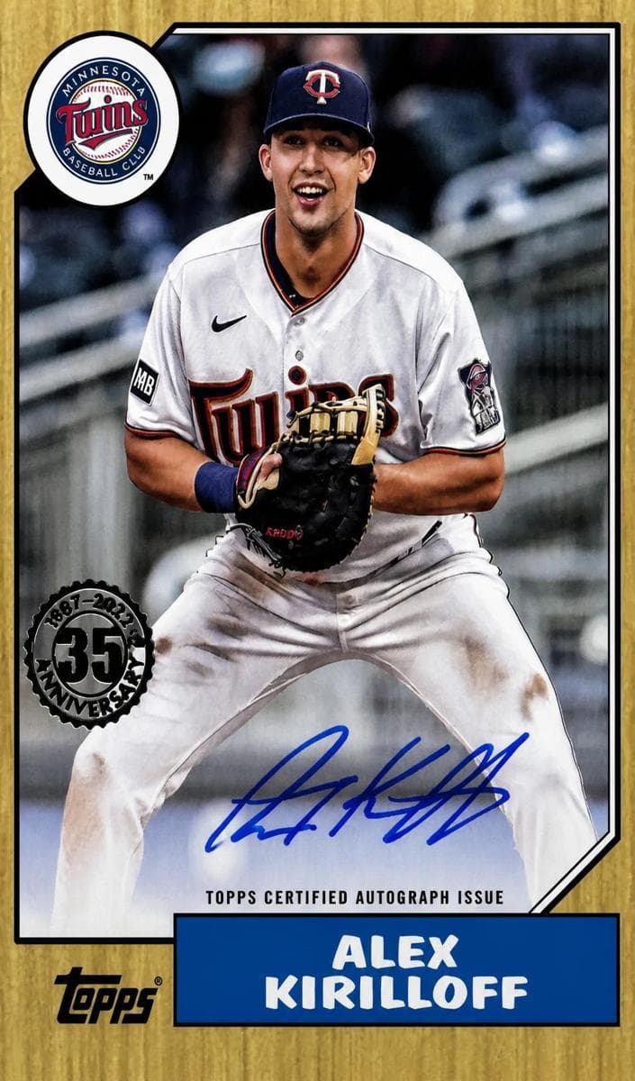 Alex Kirilloff 2022 topps Topps