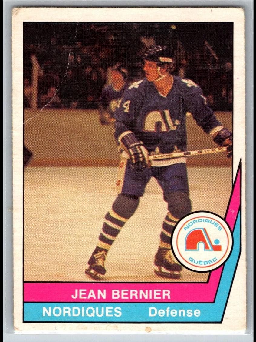 Jean Bernier 1977 o-pee-chee O-Pee-Chee WHA