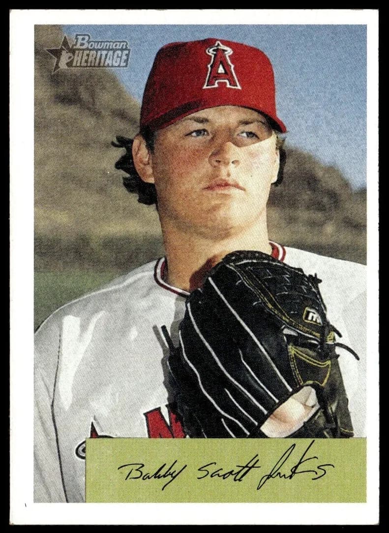 Bobby Jenks 2002 bowman Bowman Heritage