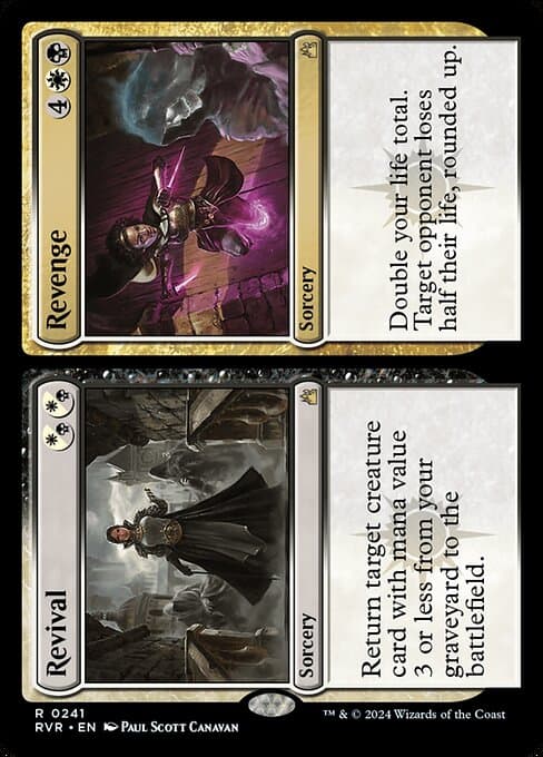 Revival // Revenge 2024 Magic: The Gathering Ravnica Remastered