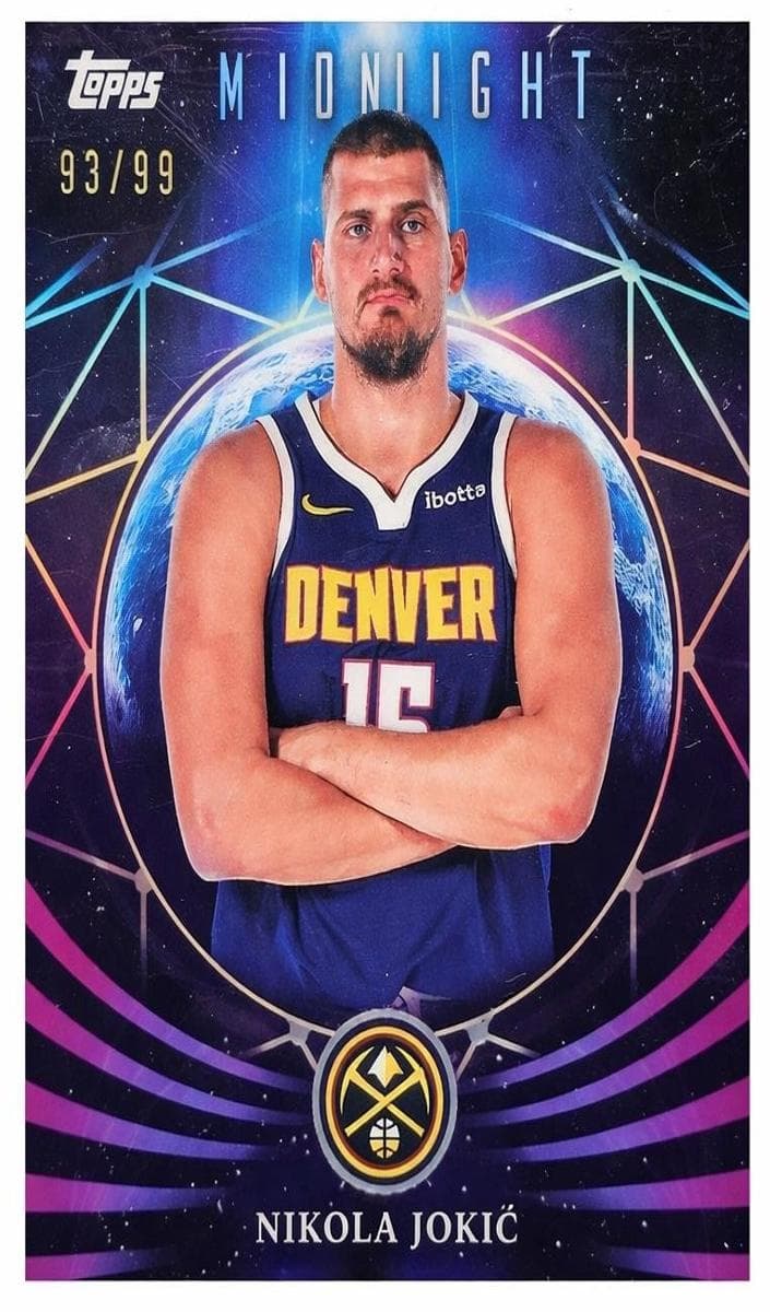 Nikola Jokic 2025 topps Topps Midnight