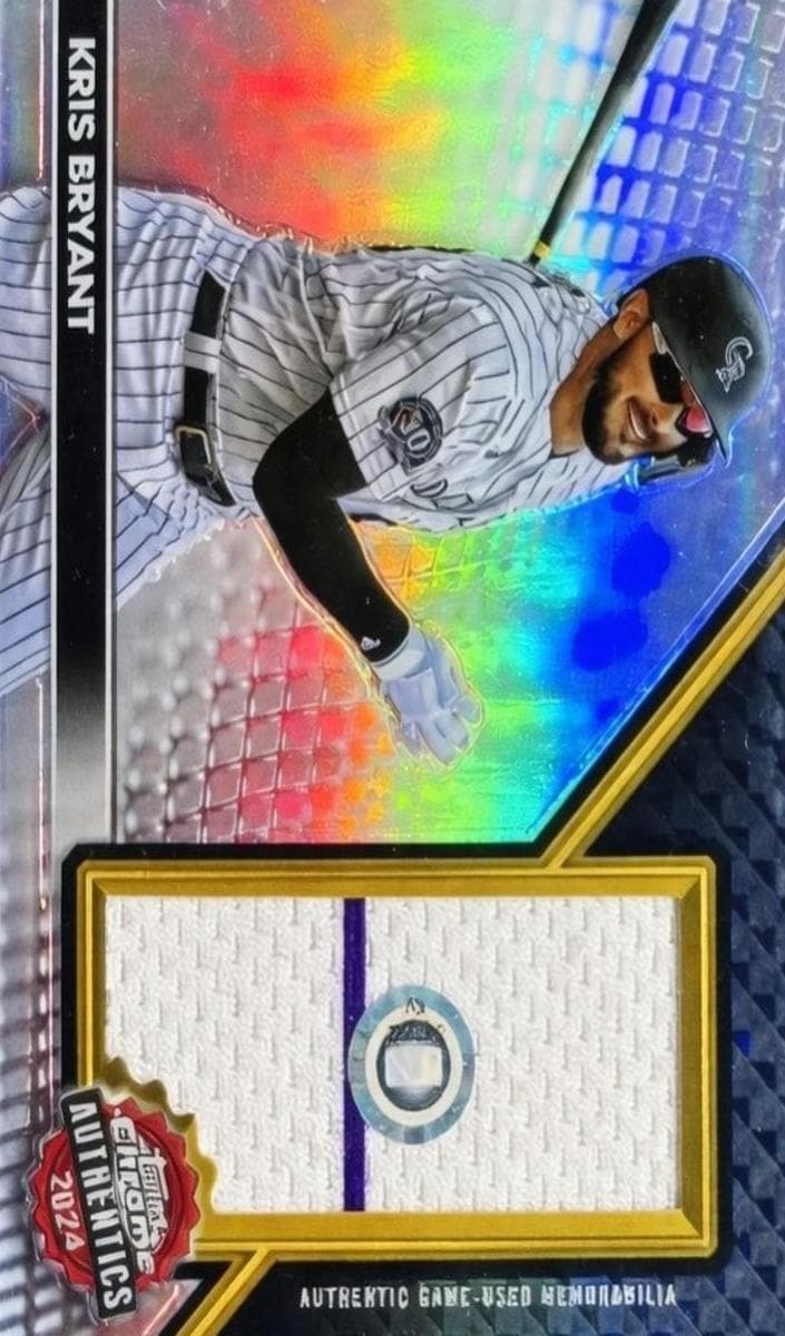 Kris Bryant 2024 topps Topps Chrome