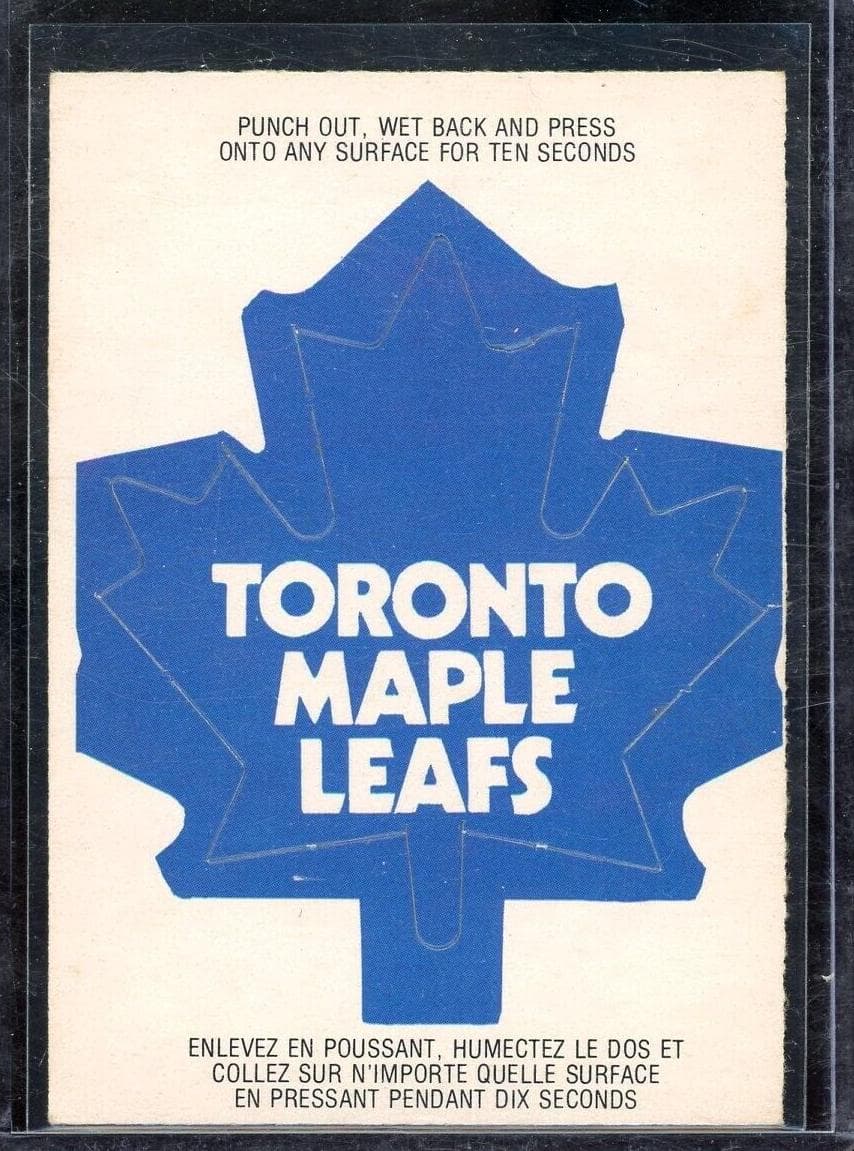 Detroit Red Wings 1973 o-pee-chee Team Logos Crests