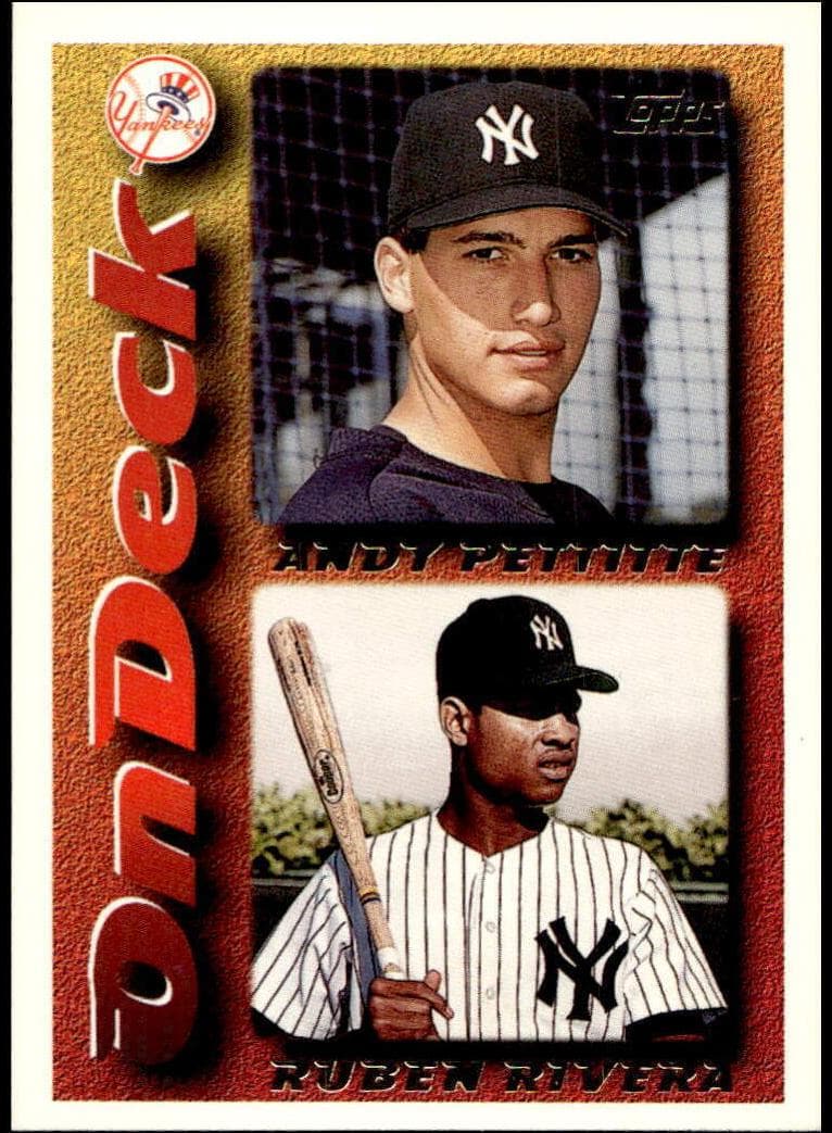 Ruben Rivera / Andy Pettitte 1995 topps Topps