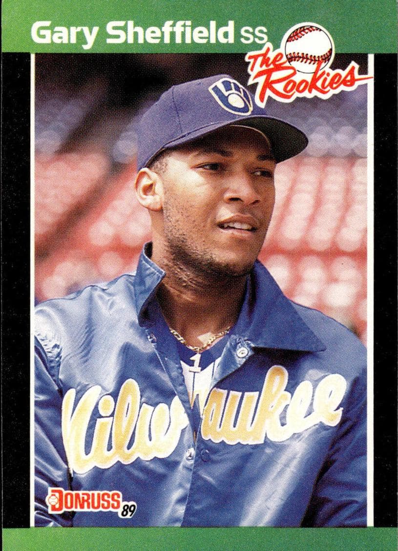 Gary Sheffield 1989 panini