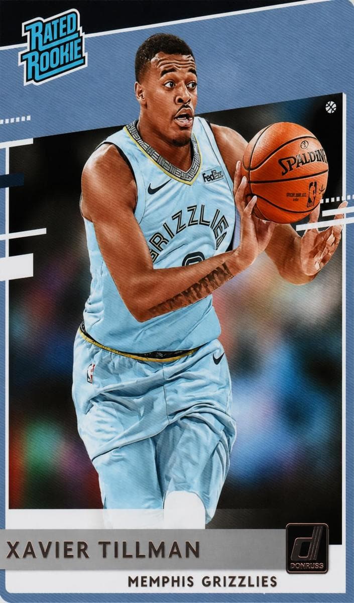 Xavier Tillman 2020 panini Donruss