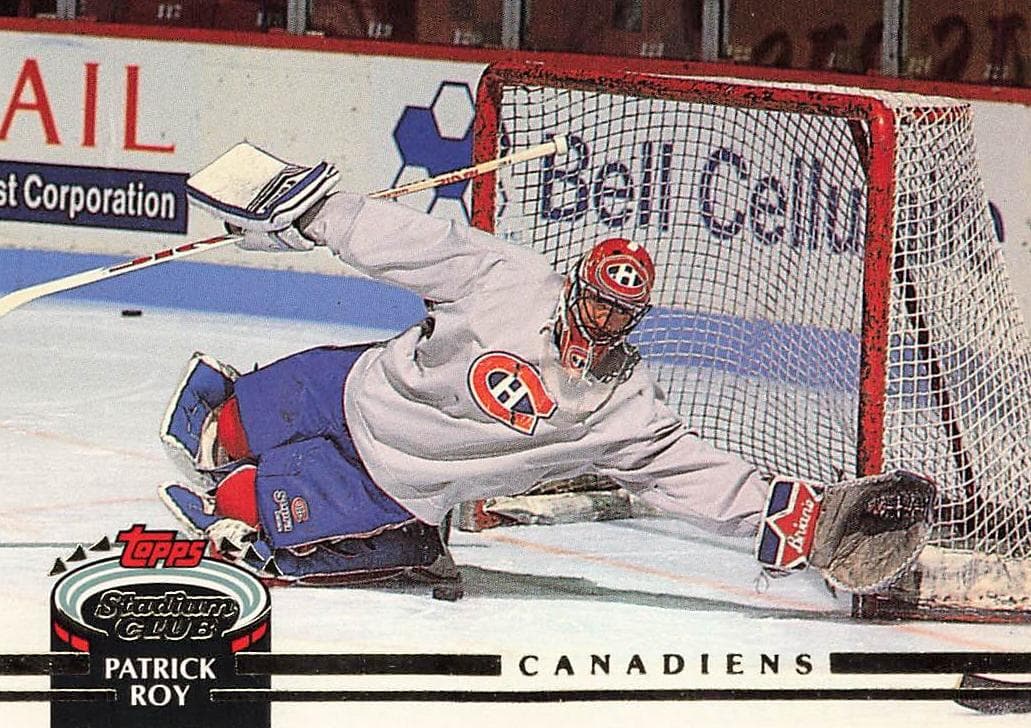 Patrick Roy 1992 unknown