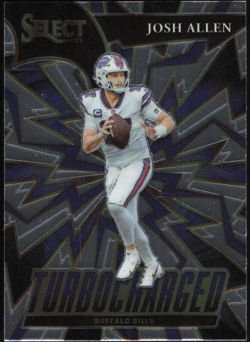 Josh Allen 2021 panini Select Turbocharged