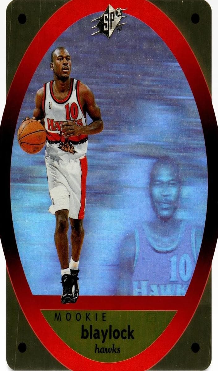 Mookie Blaylock 1996 panini Hoops