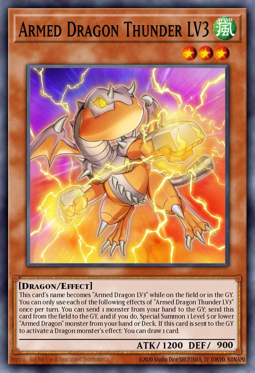 Armed Dragon Thunder LV3 #BLVO-EN004