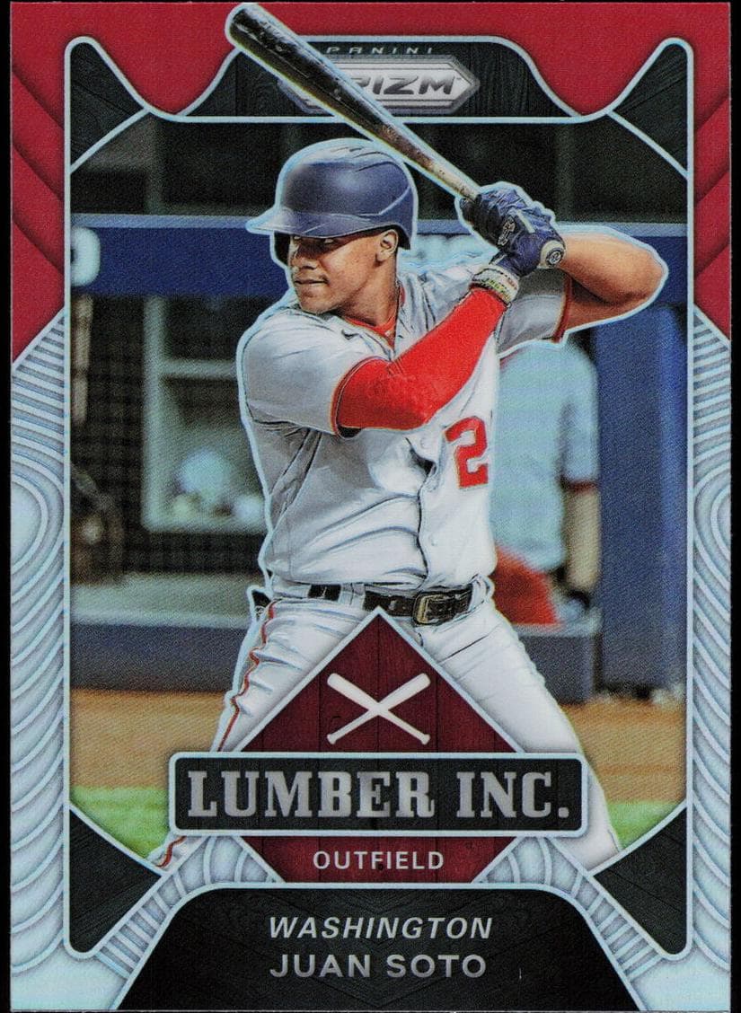 Juan Soto 2021 panini Prizm
