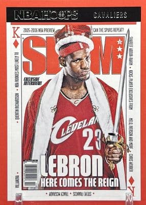 LeBron James 2021 panini Hoops