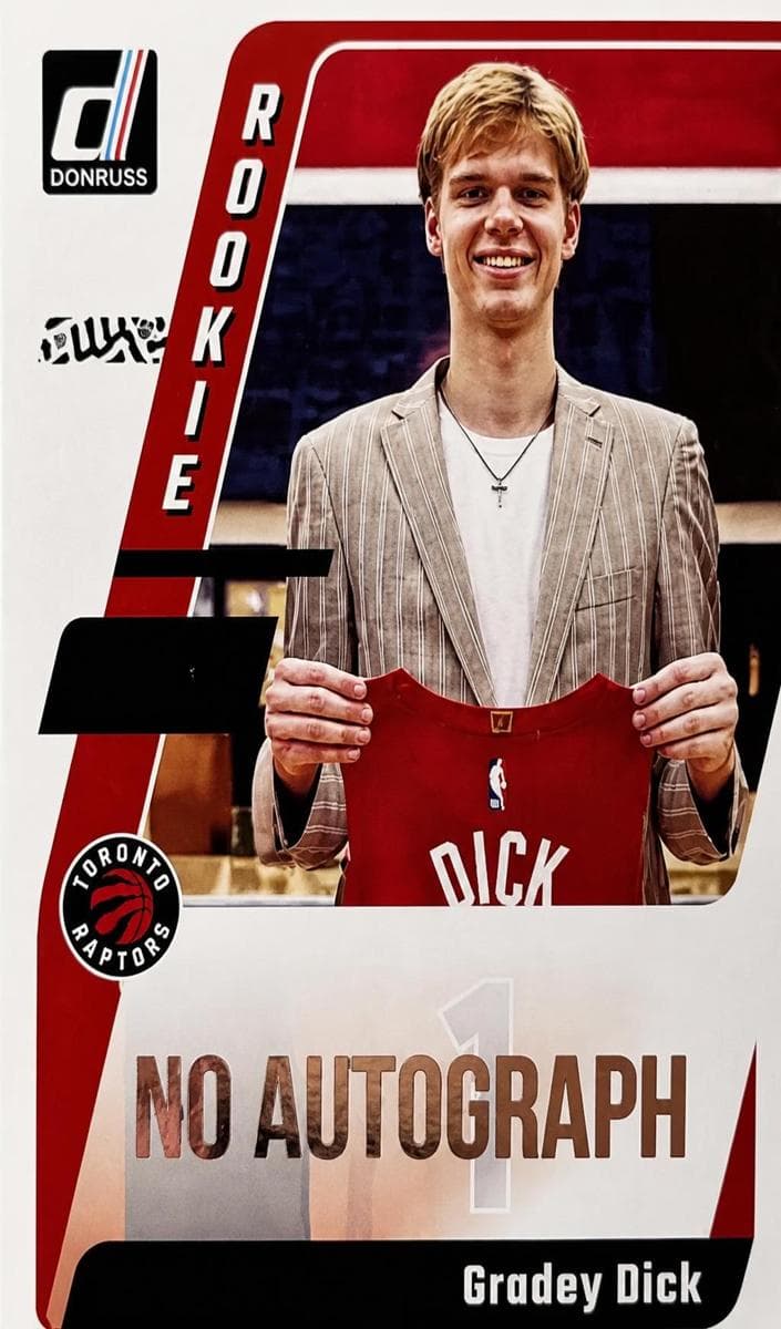 Gradey Dick 2023 panini Donruss