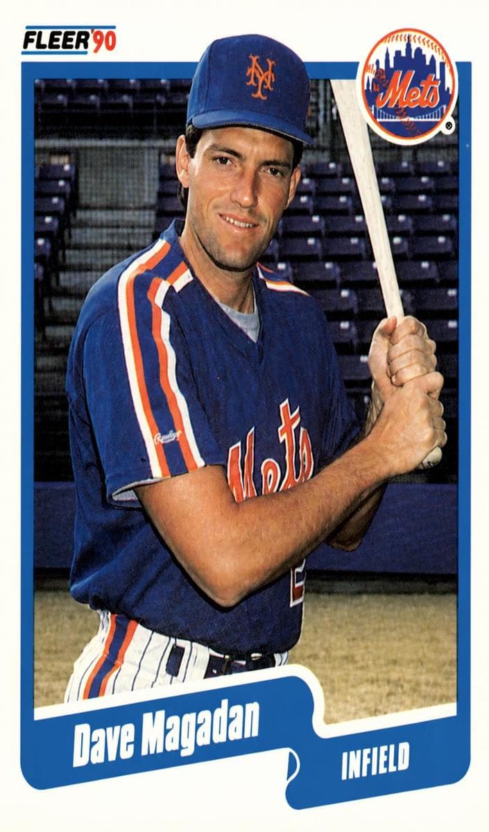 Dave Magadan 1990 fleer