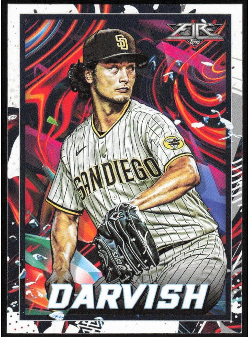 Yu Darvish 2022 topps Topps Fire