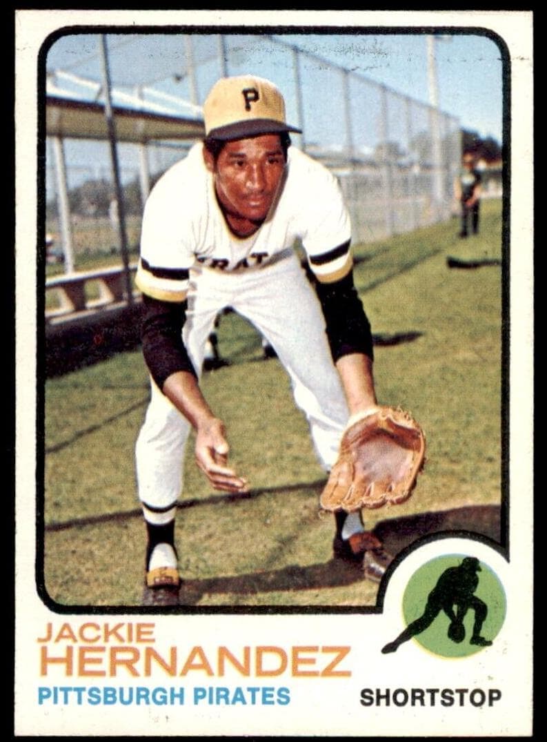 Jackie Hernandez 1973 topps Topps