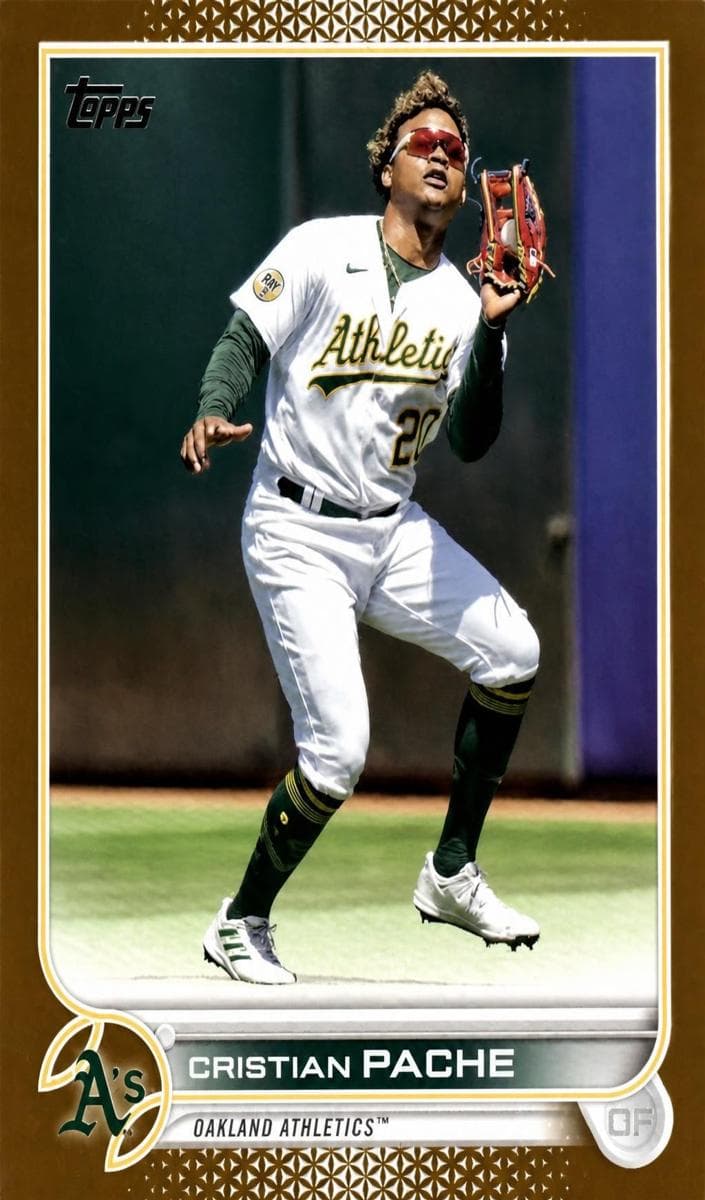 Cristian Pache 2022 topps Topps Update