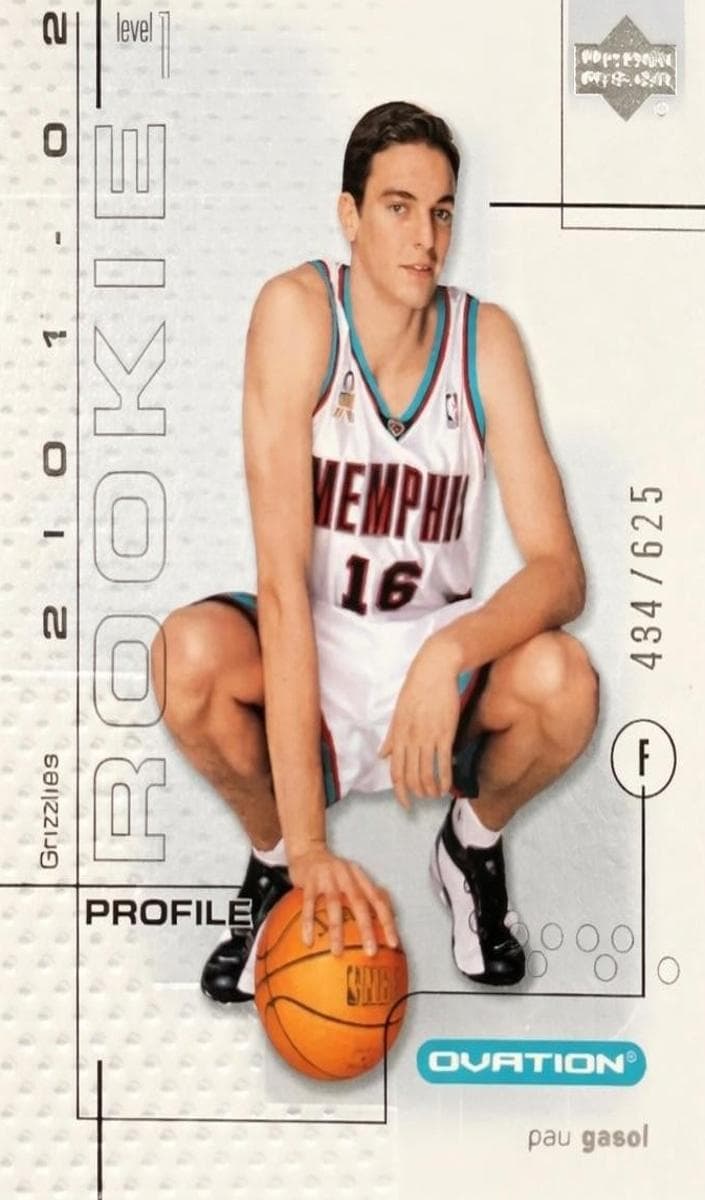 Pau Gasol 2001 upper-deck