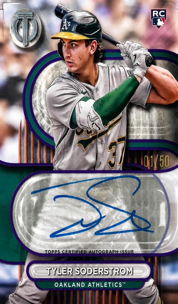 Tyler Soderstrom 2024 topps Topps Tribute