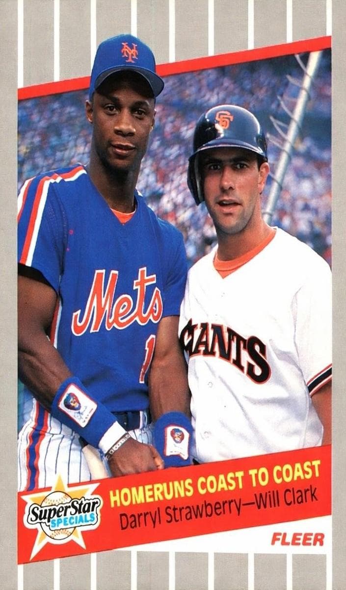 Homeruns Coast to Coast (Darryl Strawberry / Will Clark) #632