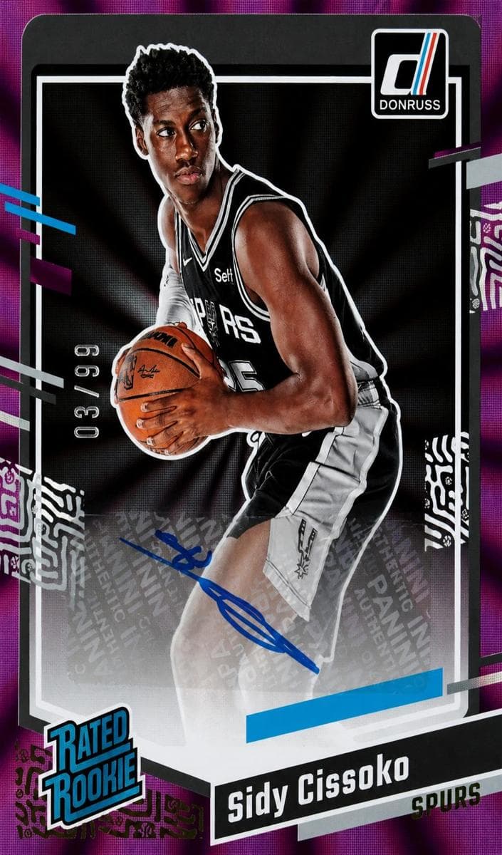 Sidy Cissoko 2023 panini Donruss