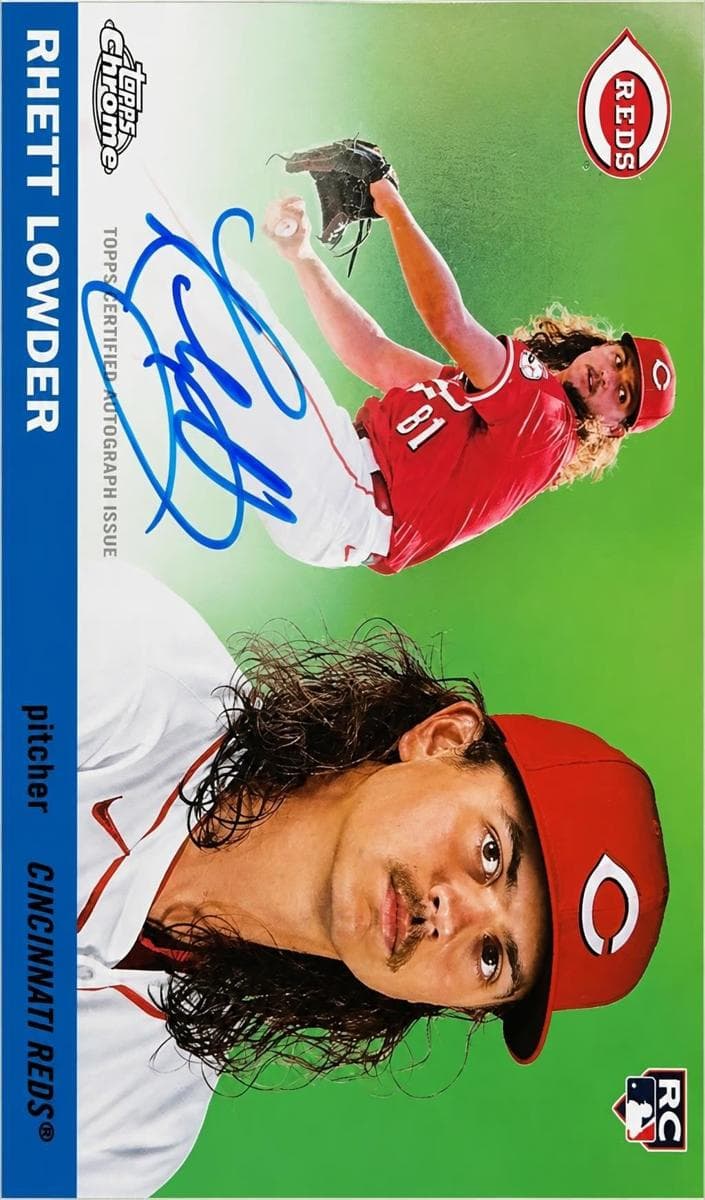 Rhett Lowder 2025 topps Topps Chrome Platinum
