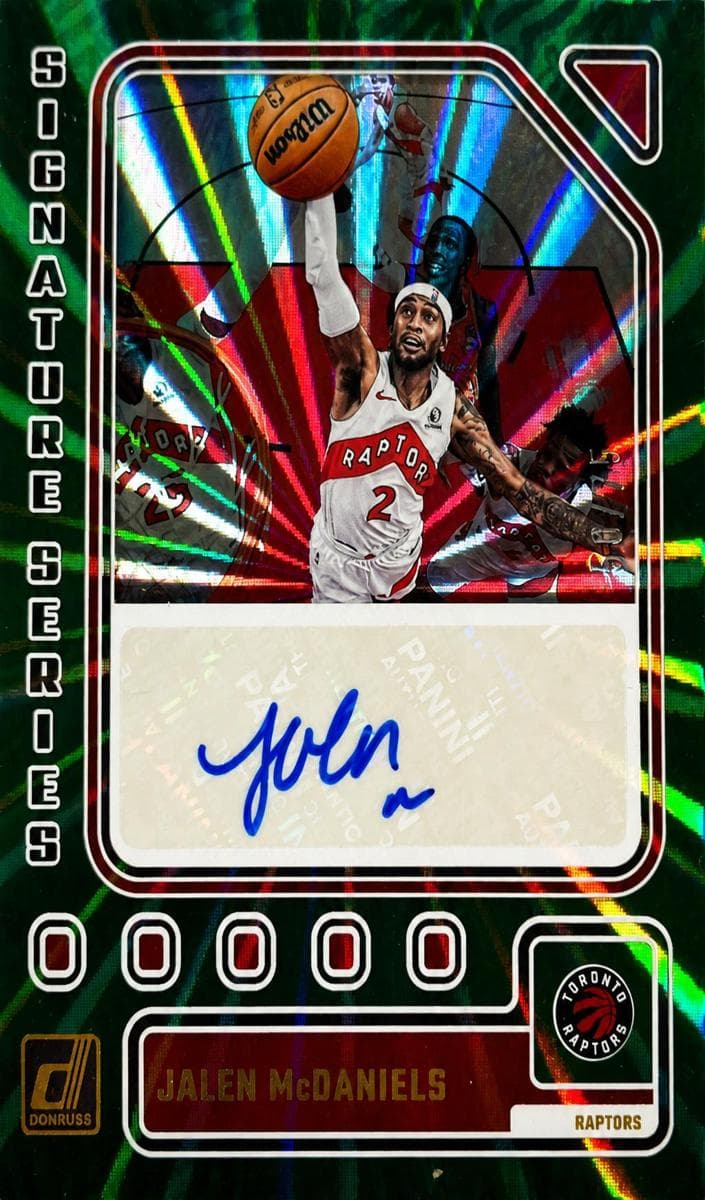 Jalen McDaniels 2023 panini Donruss