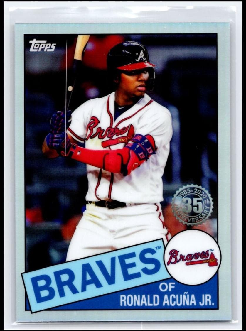 Ronald Acuña Jr. 2020 topps Topps Chrome