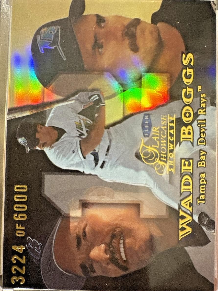 Wade Boggs 1999 unknown