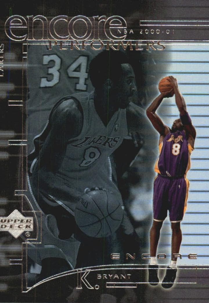 Kobe Bryant 2000 upper-deck Encore