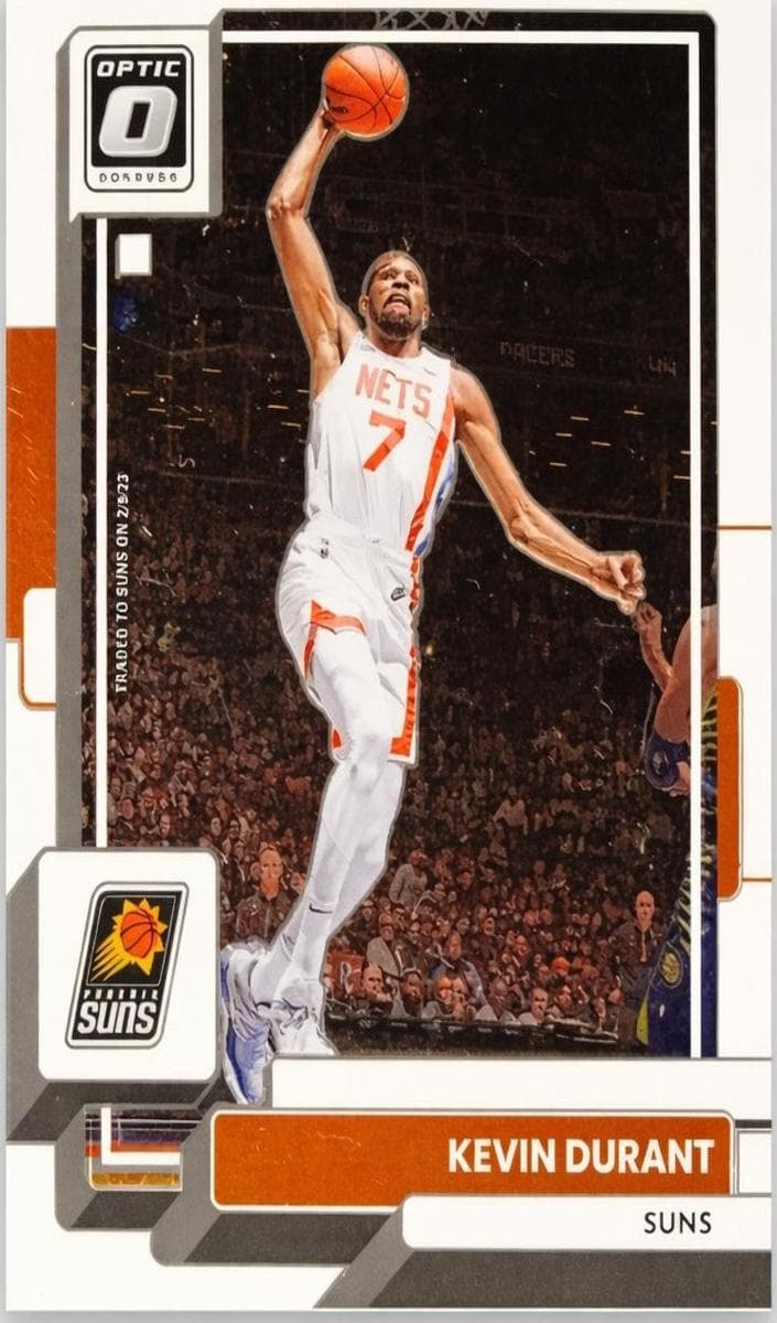 Kevin Durant 2022 panini Donruss Optic
