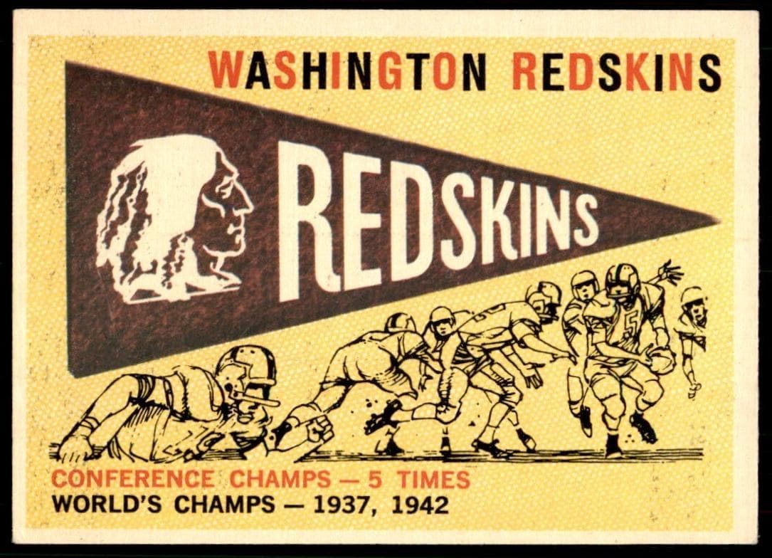Redskins Pennant #168