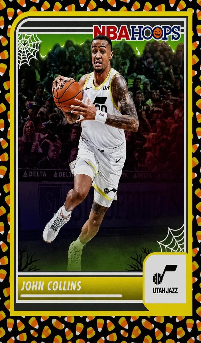 John Collins 2023 panini Hoops Haunted Hoops