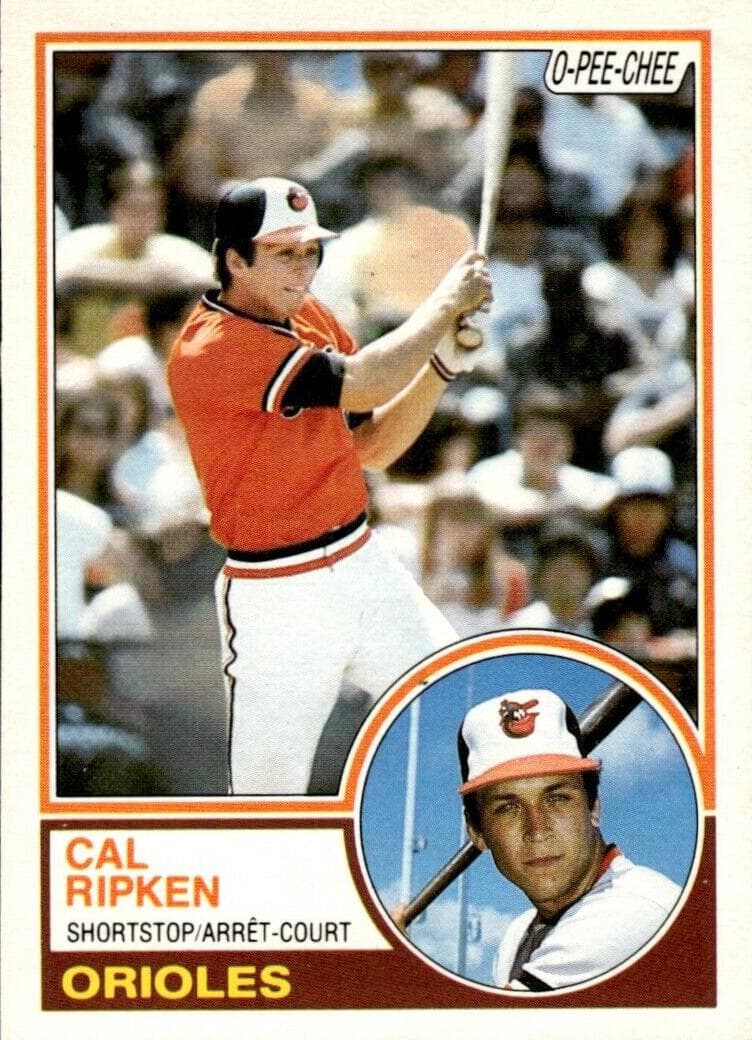 Cal Ripken 1983 topps
