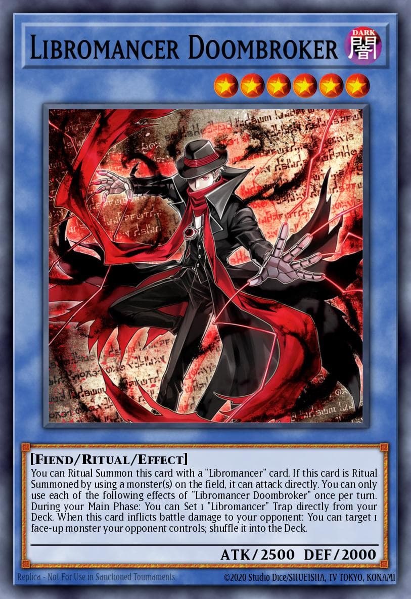 Libromancer Doombroker 2023 Yu-Gi-Oh! 25th Anniversary Tin: Dueling Heroes Mega Pack