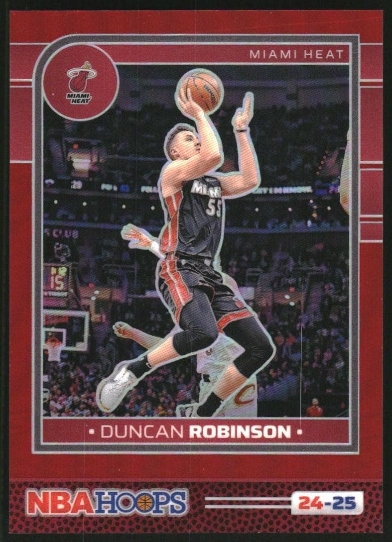 Duncan Robinson trading card