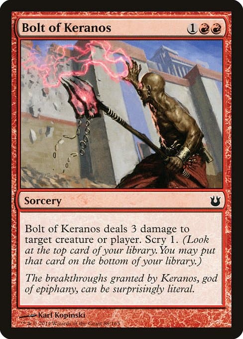 Bolt of Keranos 2014 Magic: The Gathering