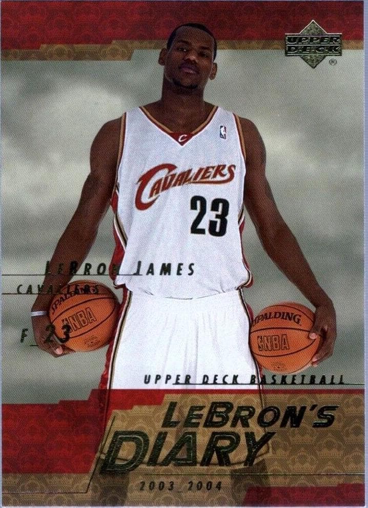LeBron James 2003 upper-deck